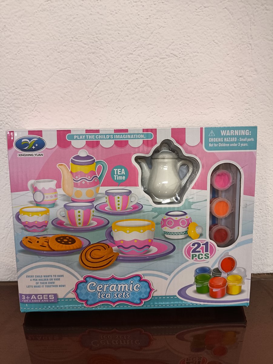 ست چای خوری رنگ آمیزی سرامیکی کد 868 دی 29 خارجی  120